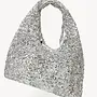 Greenfield Fashion Pailletten Tas - Silver