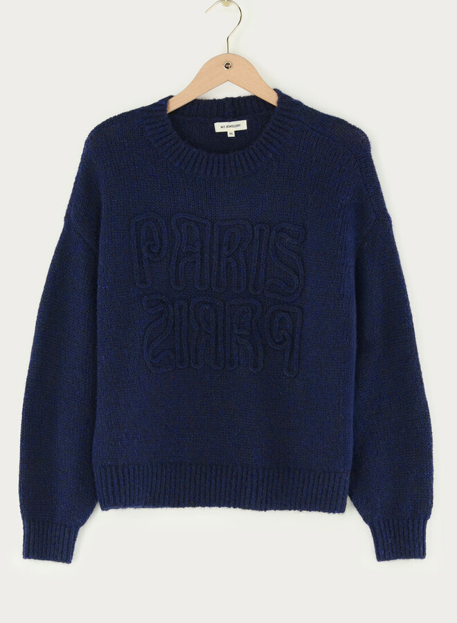 My Jewellery Sweater MJ13940-0600 - Donker Blauw