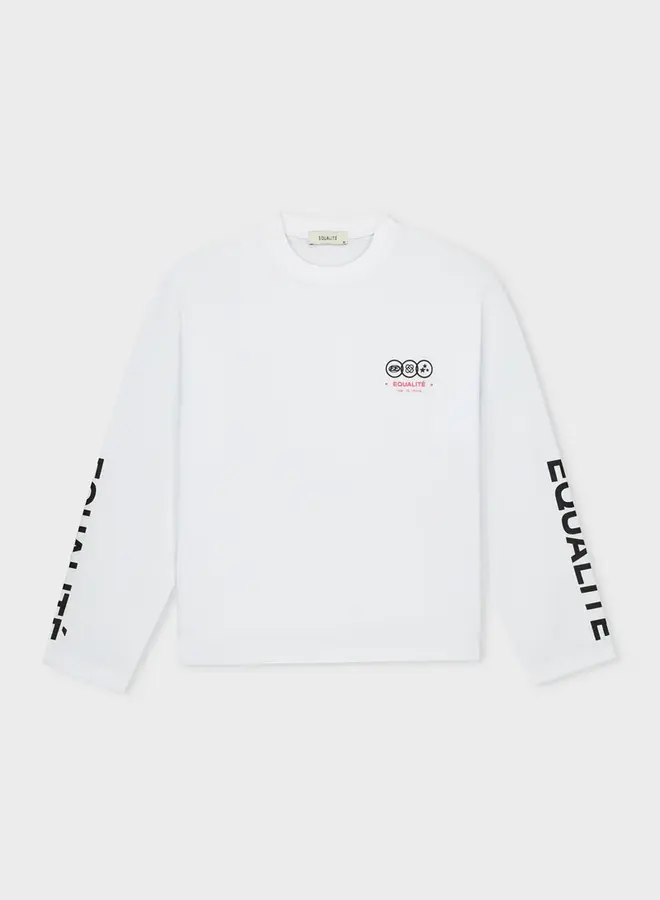 Equalite Longsleeve EQ.25.14.13.3.100 - 100 White