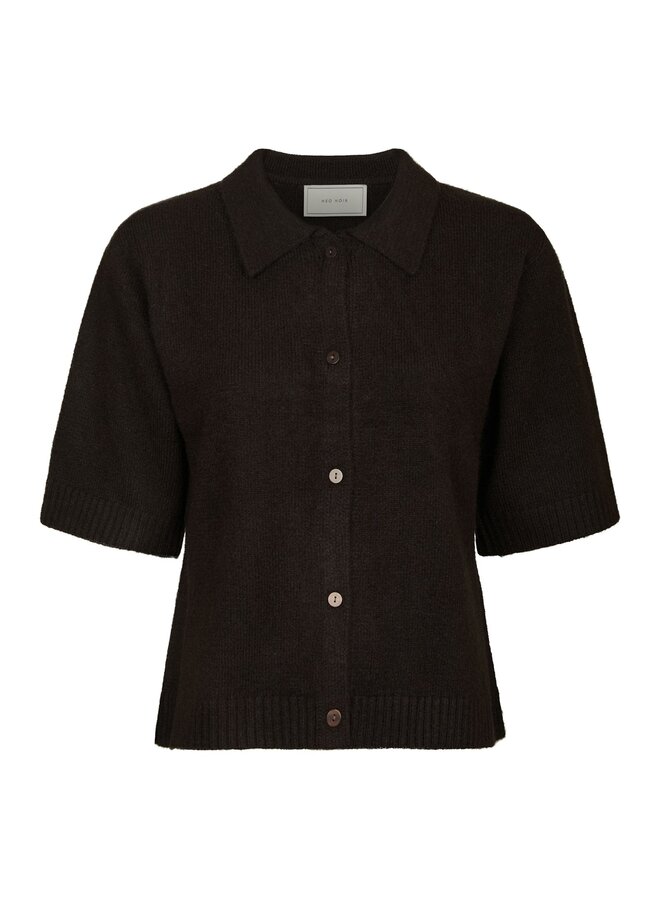 Neo Noir Top 166251 Cunna Knit trui - 676 Dark Brown