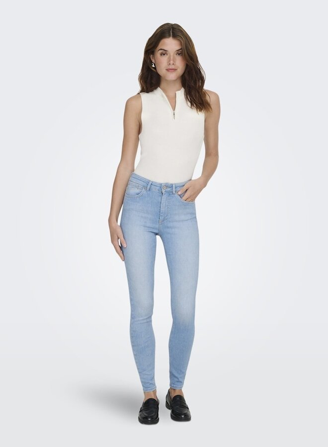 Only Skinny Jeans 15365484 - Light Blue Denim