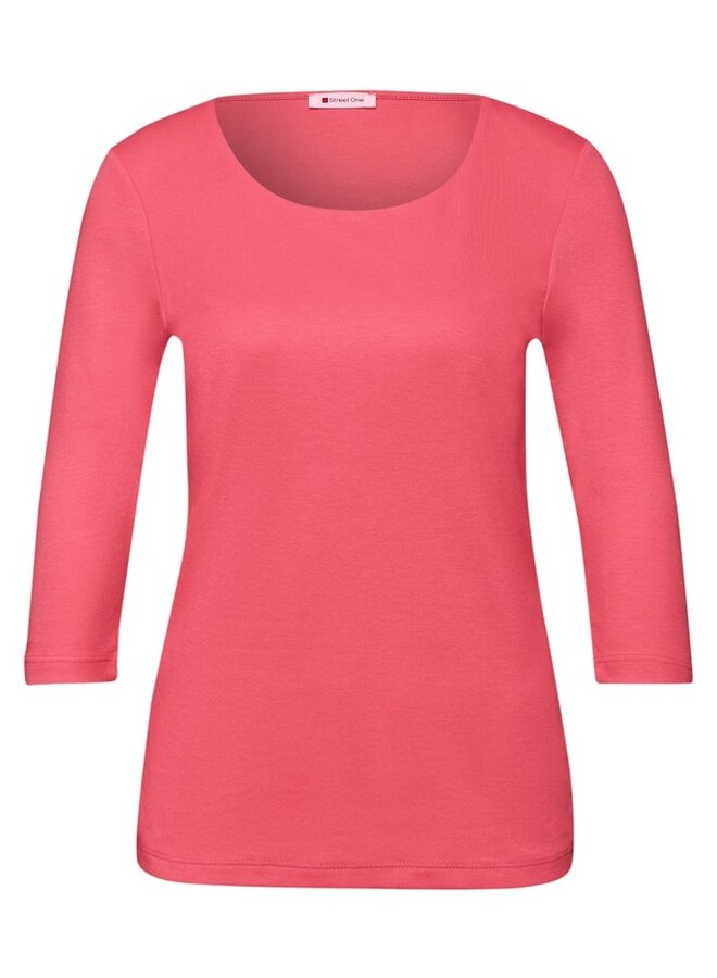 Street One Shirt Style Pania 317659- 17261 Striking Coral