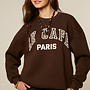 My Jewellery Sweater 'Le cafe Paris' MJ15647-0100 - Bruin