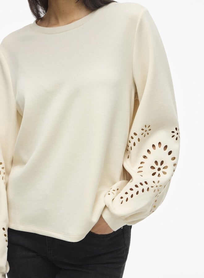 Vila Sweater VISANDY 14114310 - Birch