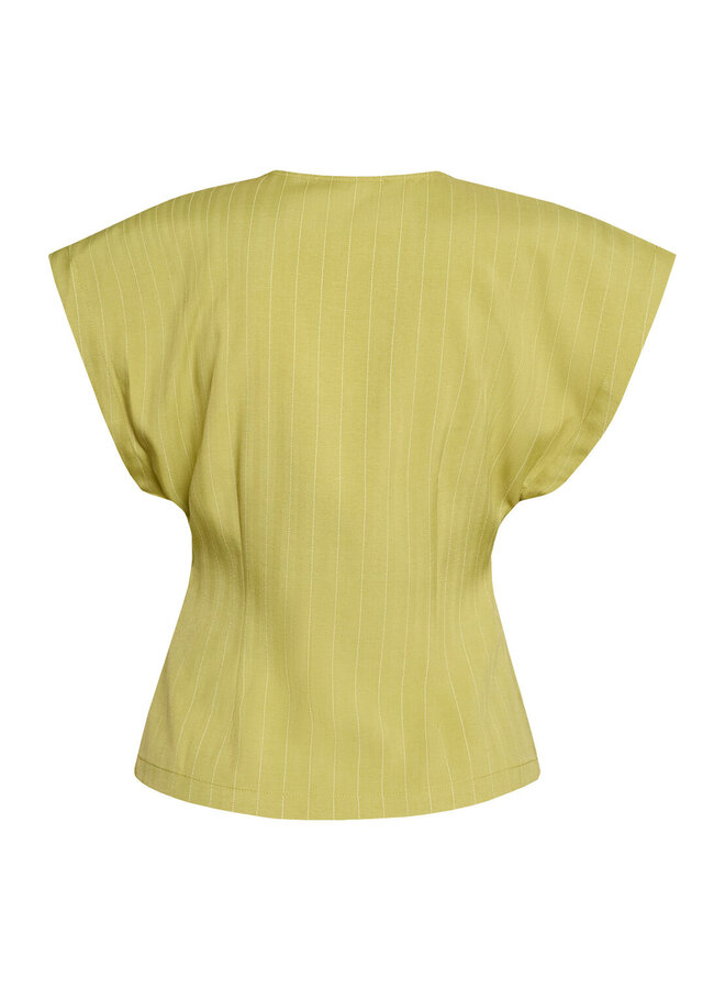 Sisters Point Top Evela-Ve2 19502 - 330 Lime Pinstripe