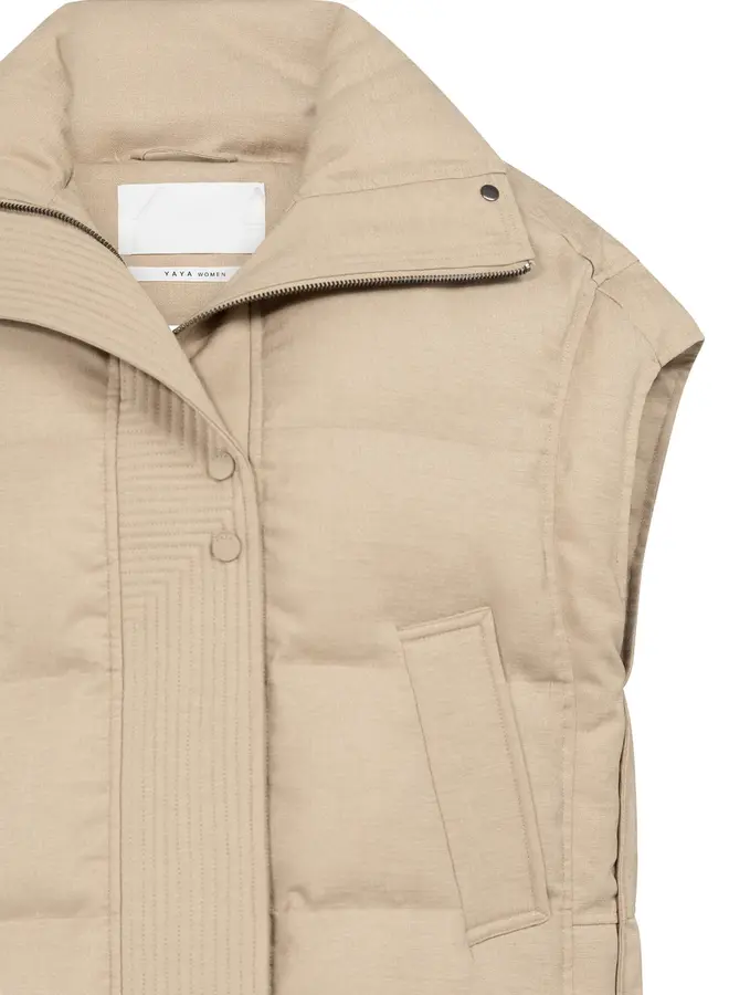 Yaya Oversized Bodywarmer 02-021006-601 - 99041 - Gold