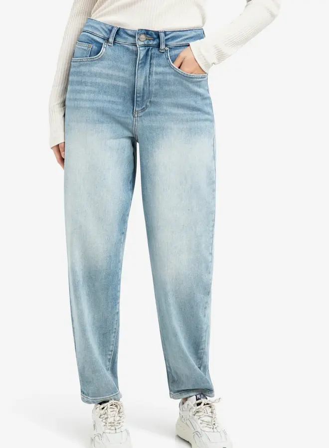 High-waist Jeans 01-311123-601 - 01111 - Blue Denim