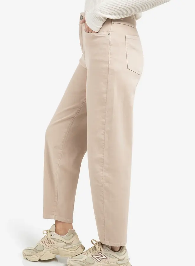 Yaya High-Waist Jeans 01-311122-601 - 51306 - Oxford Tan Brown