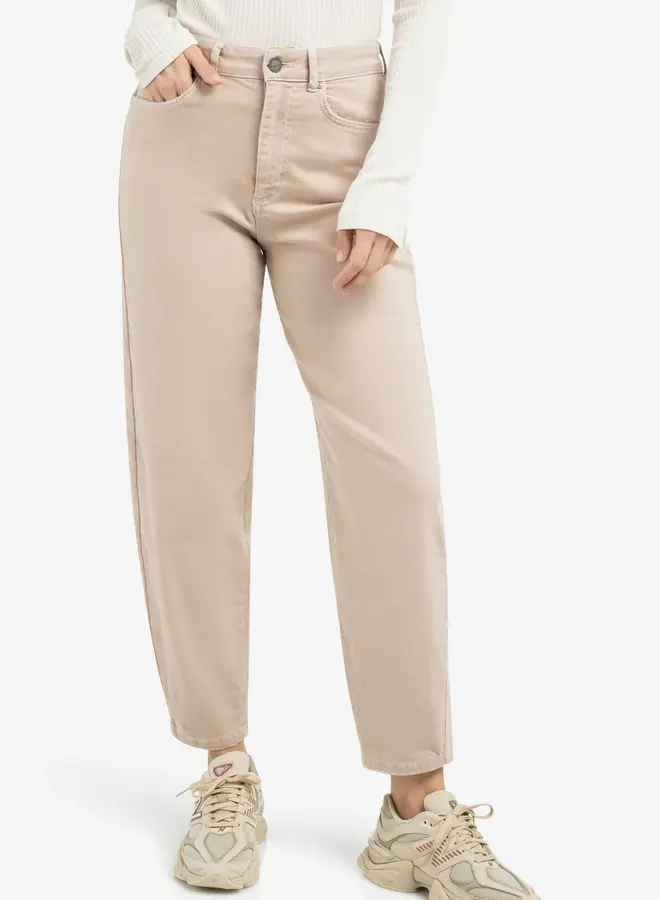 High-Waist Jeans 01-311122-601 - 51306 - Oxford Tan Brown