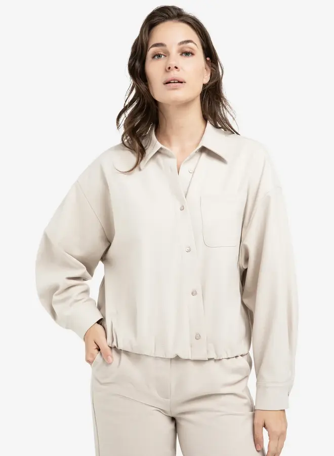 Blouse 01-201200-601 - 990402 - Heather Grey Melange