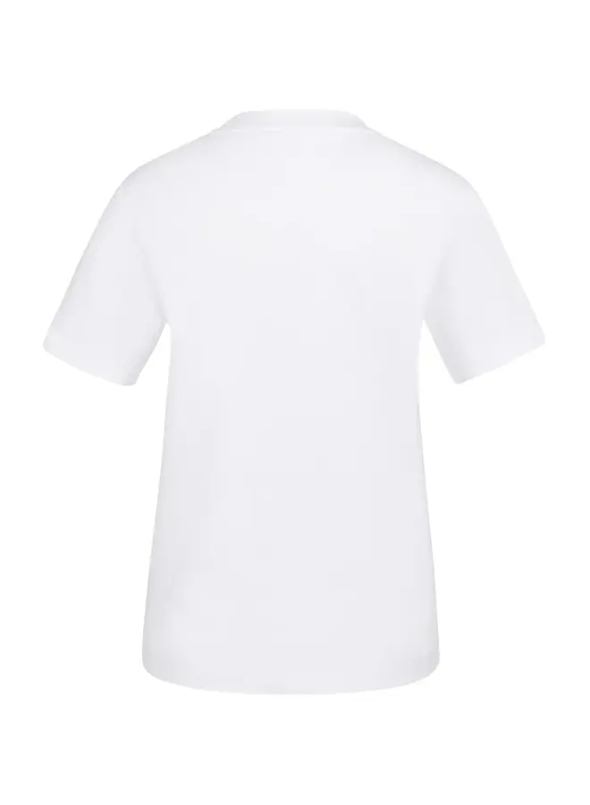 Yaya T-Shirt Met Ronde Hals 01-719057-N - 00000 Pure White