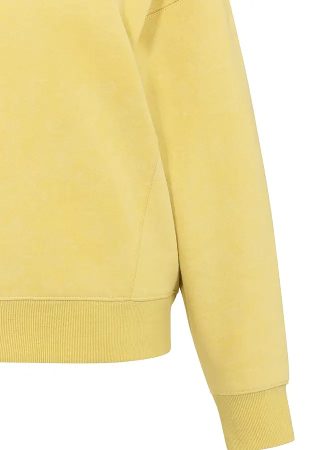 Yaya Sweater Met Gewassen Effect 01-109106-601 - 40626 Dried Moss Green