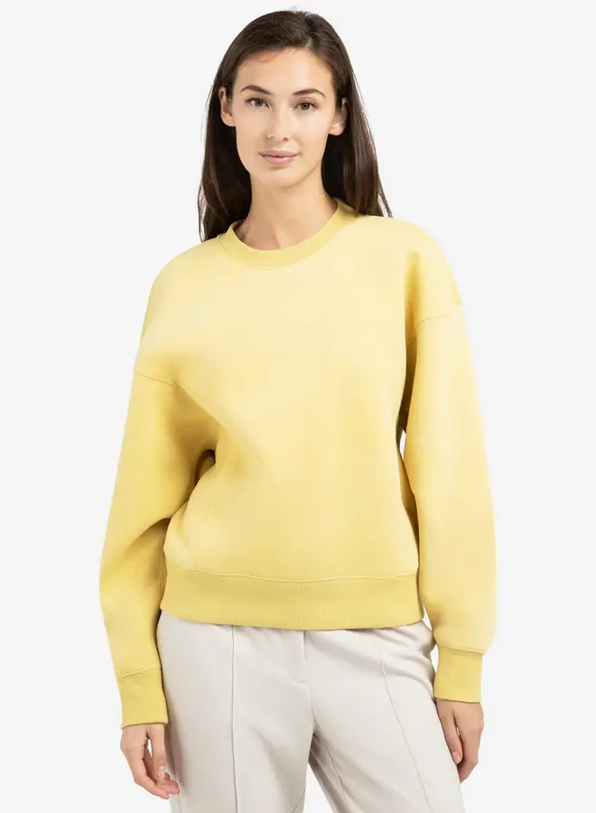 Sweater Met Gewassen Effect 01-109106-601 - 40626 Dried Moss Green