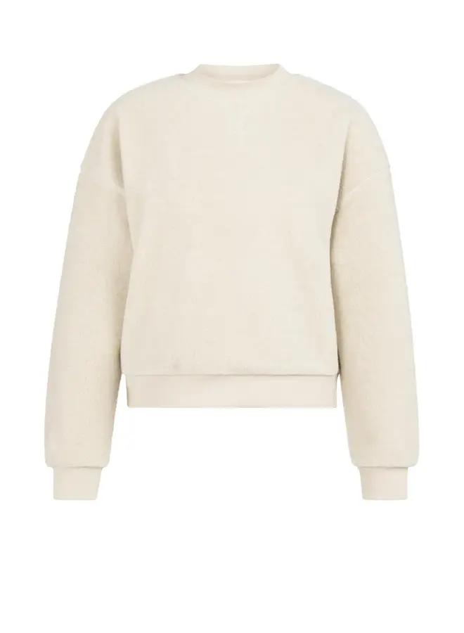 Yaya Teddy Sweater 01-109104-601 - 990402 Heather Grey Melange