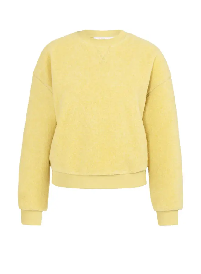 Yaya Teddy Sweater 01-109104-601 - 406262 Dried Moss Green Melange