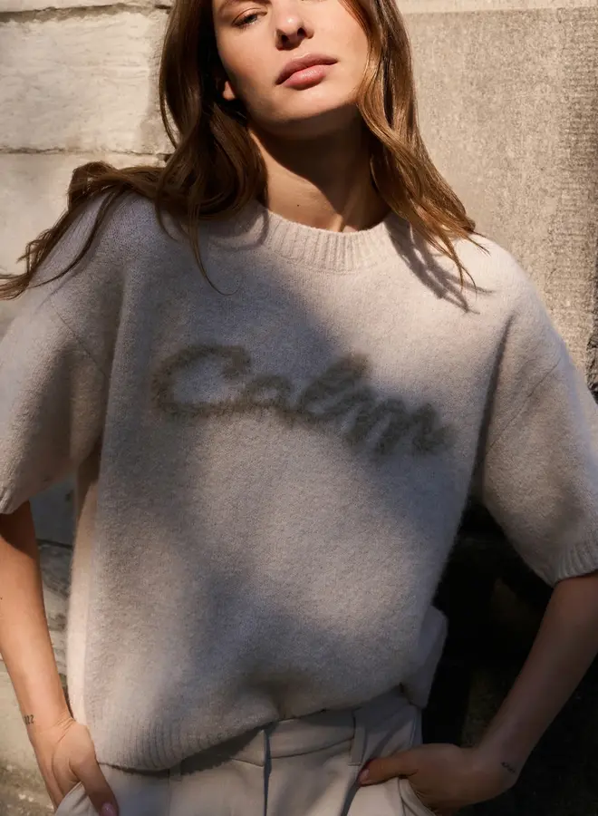 Yaya Trui Met Korte Mouwen 01-000548-601 - 990402 Grey