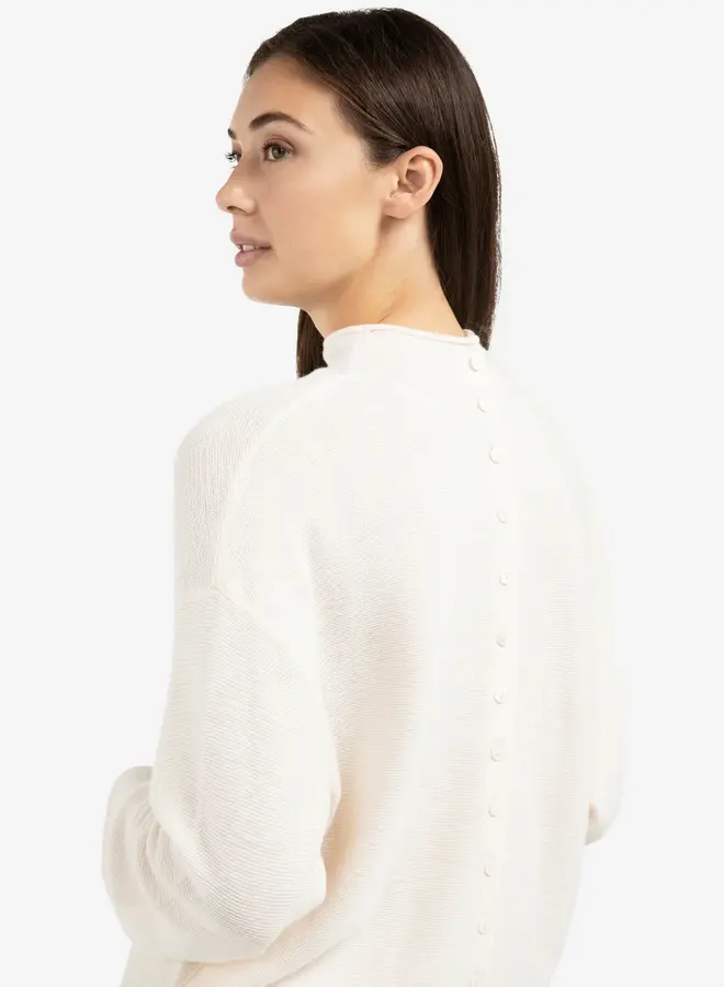 Yaya Trui achter knoopsluiting 01-000543-601 - 10002 - Snowfall White