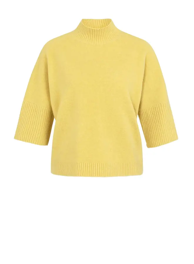 Yaya Trui  Driekwart Mouwen 01-000437-601 - 406262 - Dried Moss Green Melange