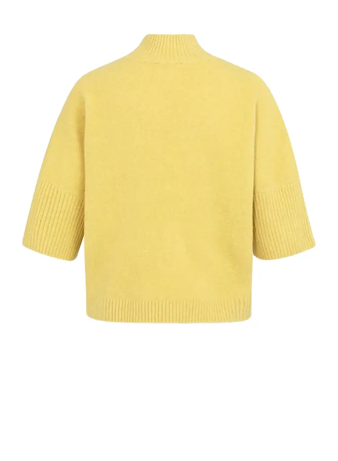 Yaya Trui  Driekwart Mouwen 01-000437-601 - 406262 - Dried Moss Green Melange