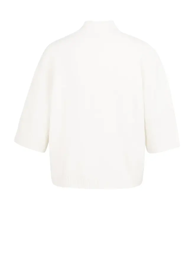Yaya Trui Driekwart Mouwen 01-000437-601 - 100022 - Snowfall White Melange