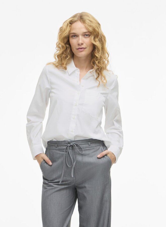 Vila Blouse VIDARMA 14110541 - Bright White