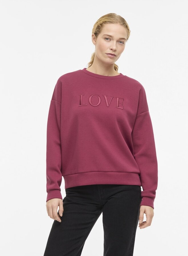 Vila Sweater VIREFLECT 14113268 - Anemone