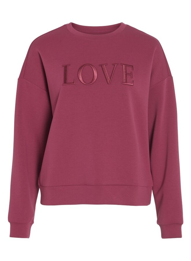 Vila Sweater VIREFLECT 14113268 - Anemone