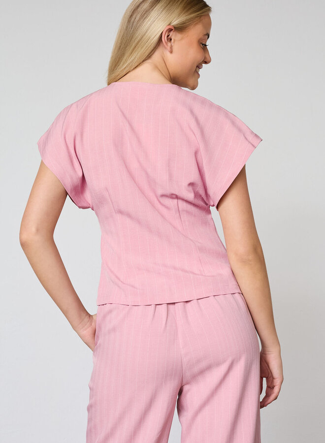 Sisters Point Top Evela-Ve2 19502 - 531 Mauve Pinstripe