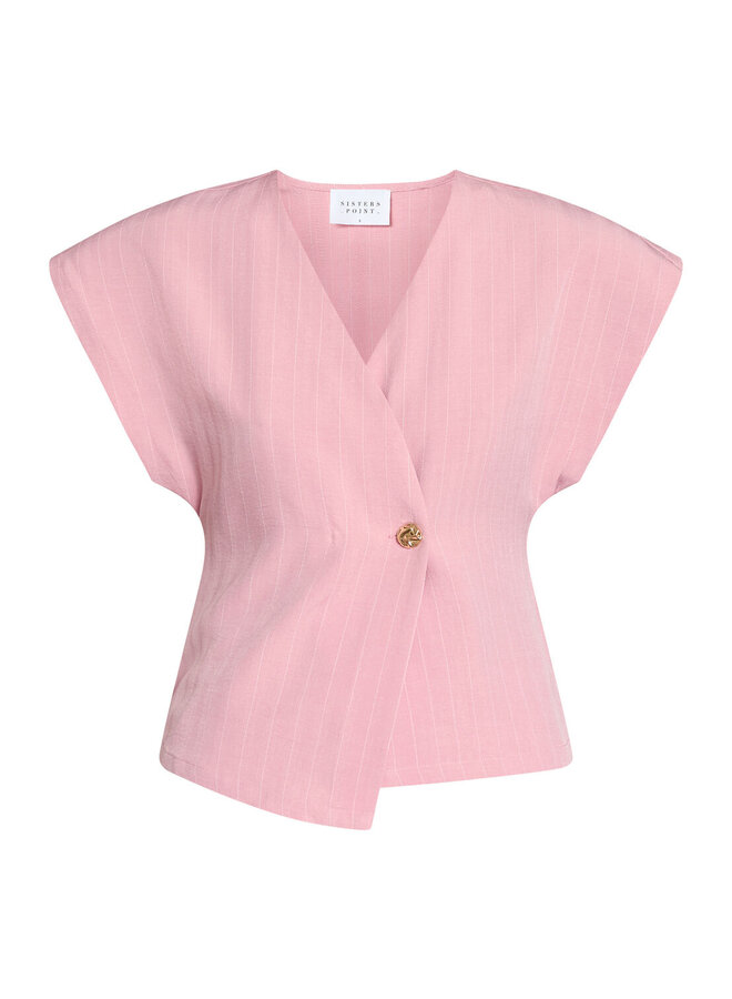 Sisters Point Top Evela-Ve2 19502 - 531 Mauve Pinstripe