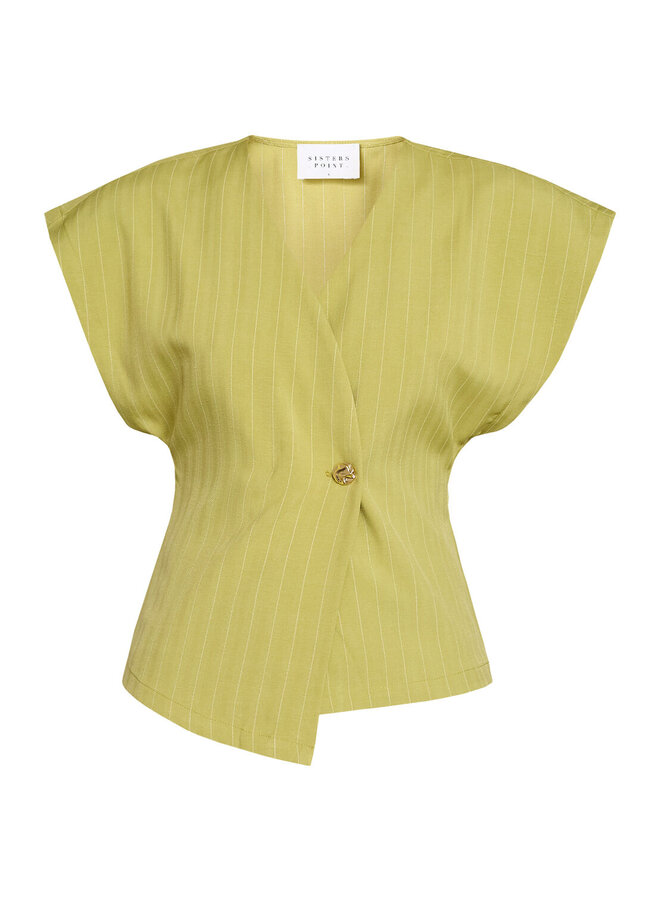 Sisters Point Top Evela-Ve2 19502  - 330 Lime Pinstripe
