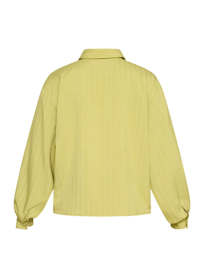 Sisters Point Blouse Verina-Sh3 19504  - 330 Lime Pinstripe
