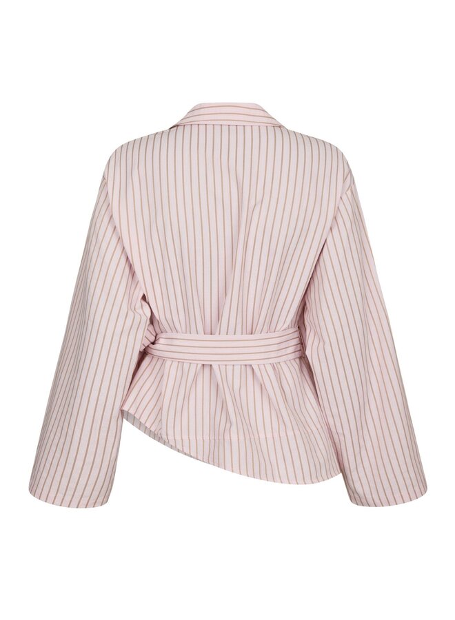 Neo Noir Gestreepte Blouse Tifuna 167535 - 754 Light Pink