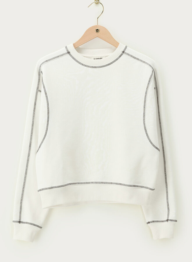 My Jewellery Sweater MJ15180-0900 - Wit