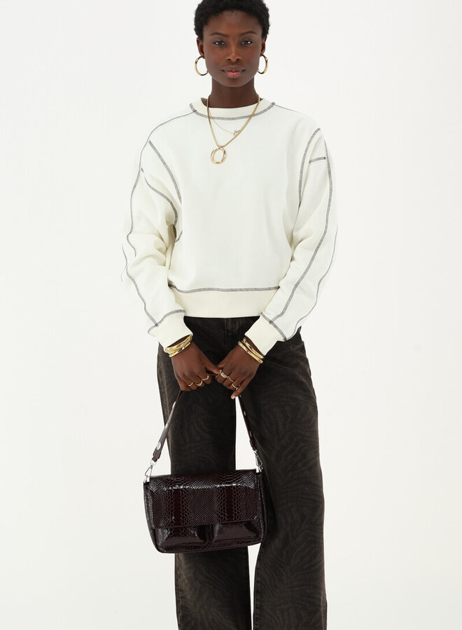 My Jewellery Sweater MJ15180-0900 - Wit