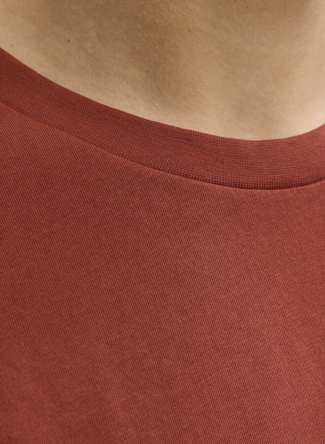 Jack & Jones T-shirt JPRBLUCALEB 12293019 - Cowhide