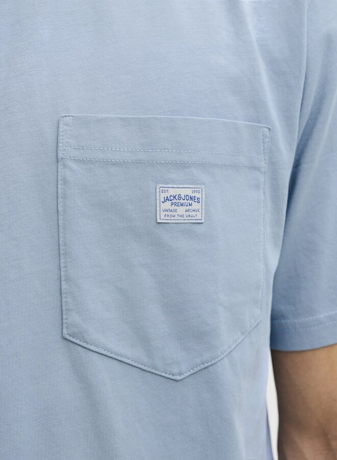 Jack & Jones T-shirt JPRBLUCALEB 12293019 - Ashley Blue
