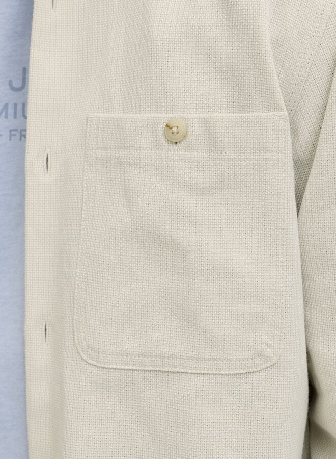 Jack & jones Linnen Overshirt JPRBLURAYLE 12291955 - Moonstruck