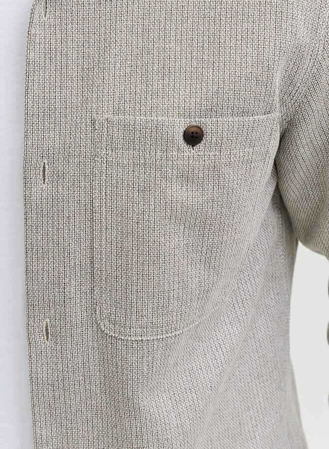 Jack & jones Linnen Overshirt JPRBLURAYLE 12291955 - Lemon Pepper