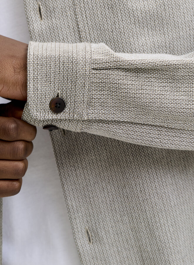 Jack & jones Linnen Overshirt JPRBLURAYLE 12291955 - Lemon Pepper