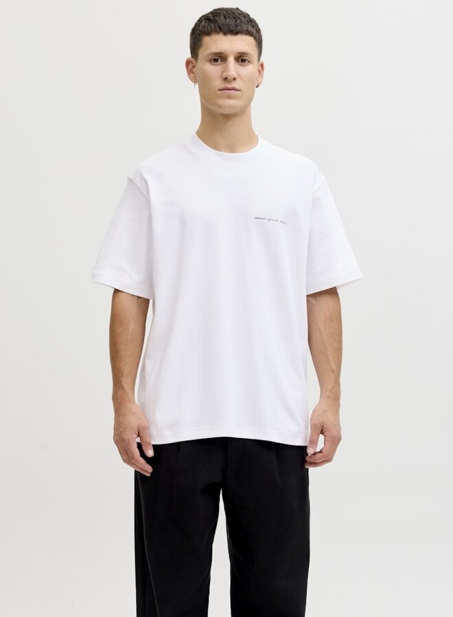 Jack & jones T-shirt JPRBLAOWEN 12292397 - Bright White