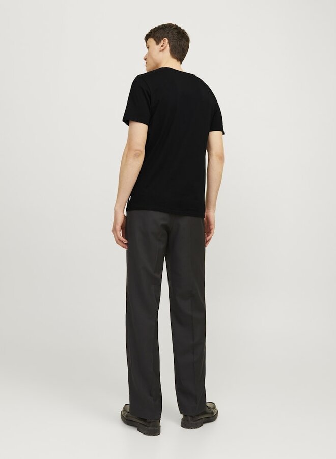 Jack & jones T-shirt 2 PACK JACBASIC 12133914 - Black