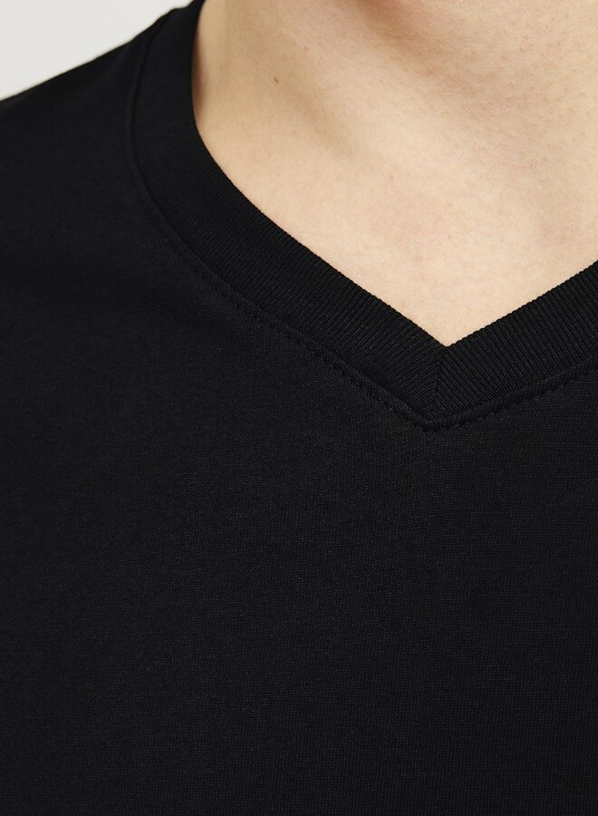 Jack & jones T-shirt 2 PACK JACBASIC 12133914 - Black