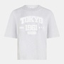 Penn&ink T-shirt Tokyo S26F1812 - Grey mel.-white