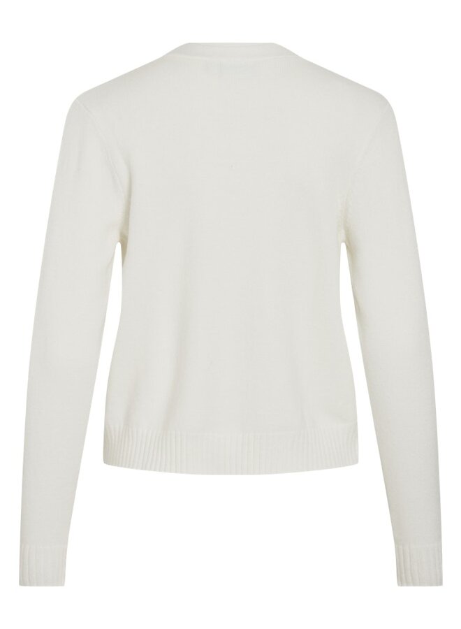 Vila Cardigan 14060800 - White Alyssum