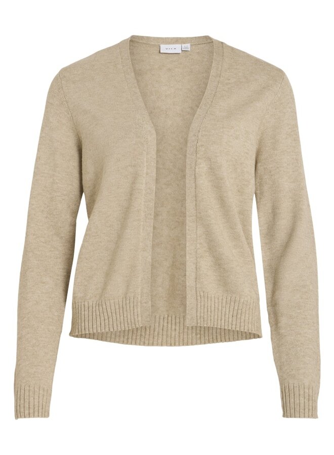 Vila Cardigan 14060800 Viril - Natural Melange