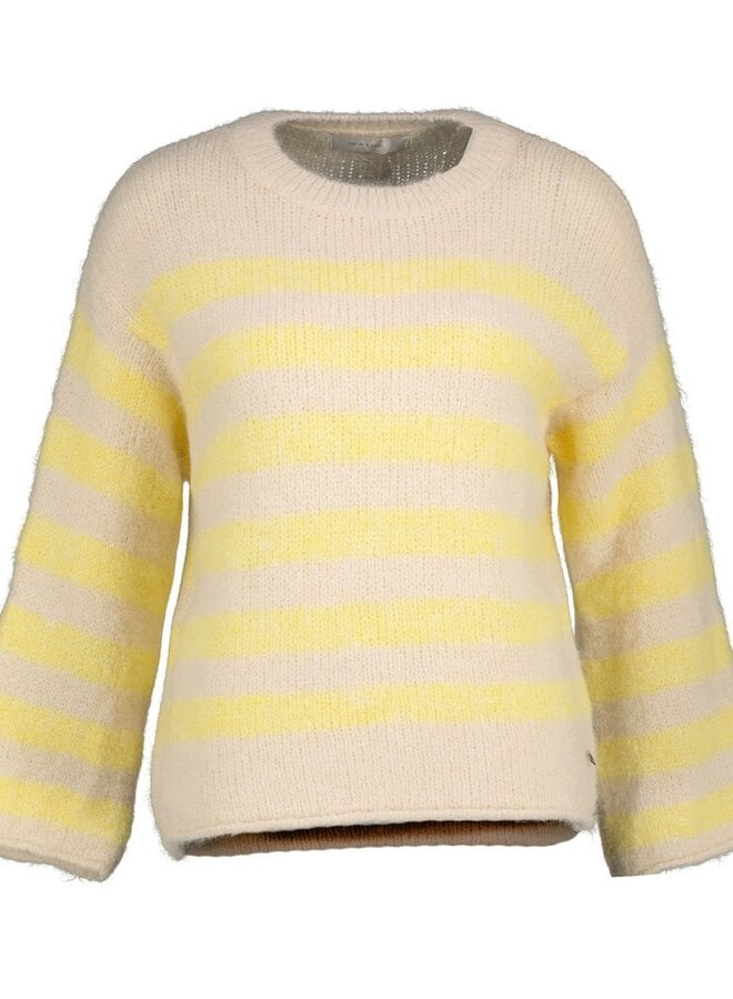 Trui Adele A606-SET2 - Gesso/Yellow