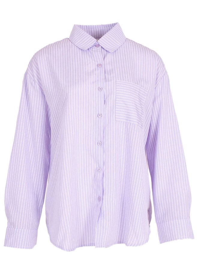 Blouse A-93234 - Purple