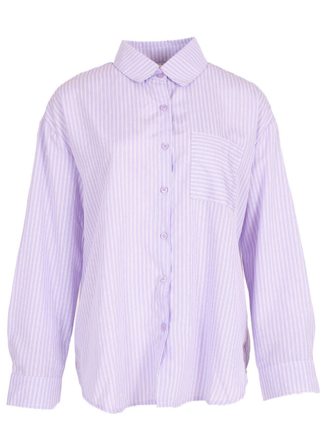 Blouse A-93234 - Purple