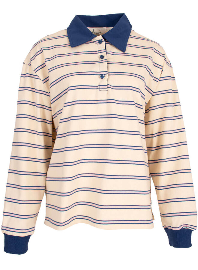 Trui A-9955- Blue Pink