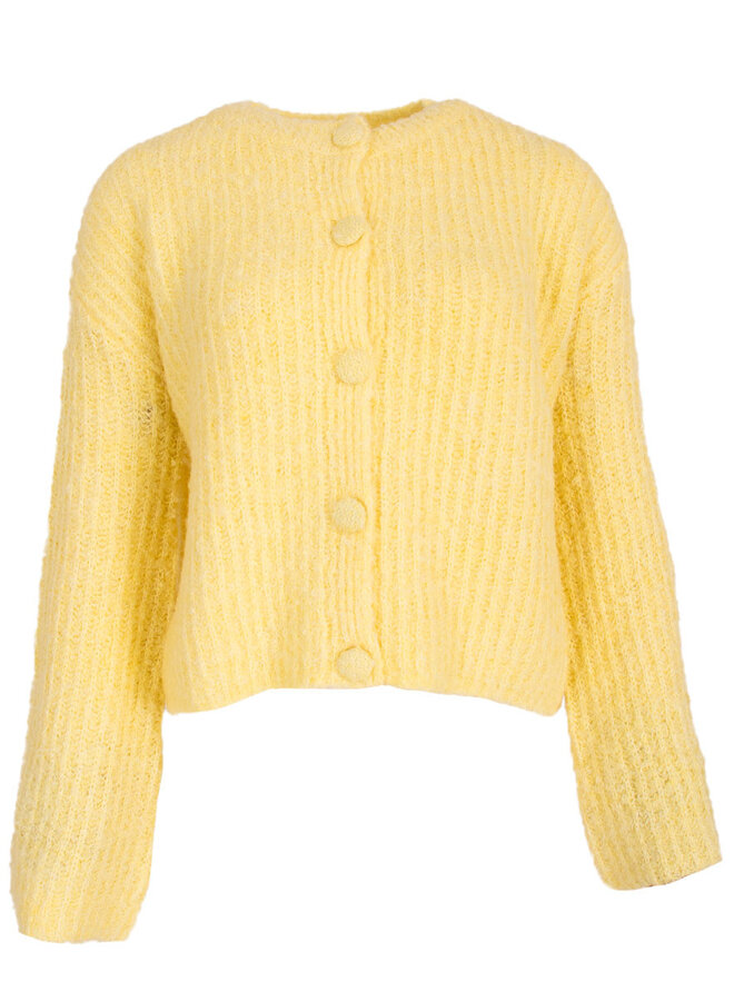 Cardigan A-8169- Yellow